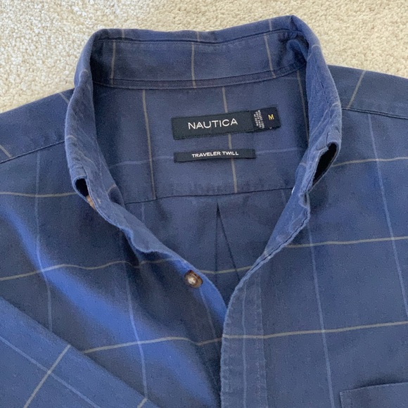 Nautical dress shirts size medium.  Bundle of four shirts. - Picture 3 of 15